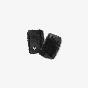 *NEW* MICHAEL KORS Faux Fur Fingerless Gloves